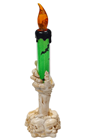 Halloween LED Candlestick - Green 