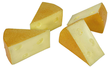 Plastic Emmental Cheese - 9cm Pk.4 