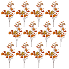 Autumnal Eucalyptus Spray Orange - PACK% 