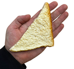 Plastic Toast Slice - Half Pk.4 