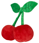Giant Plush Pair of Cherries 