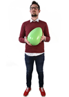 Giant Green Egg - 30 x 20cm 