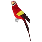 Red Tropical Parrot - 34cm 