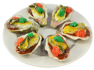 Replica Dressed Oysters in Shell - Pk. 