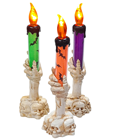 Halloween LED Candlestick - Green 