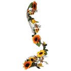 Autumnal Sunflower Garland 