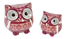 Owl Money Box and Ornament Set - Pin 
