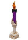 Halloween LED Candlestick - Purple 