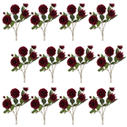 Dahlia Spray Burgundy - PACK of 12 