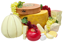 Cheese Display Selection 
