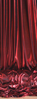 Avenue Shiny Fabric - Red Metre 