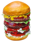 Fake Multi-Layer Jumbo Burger 