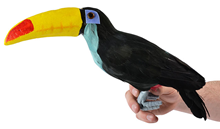 Yellow and Turquoise Toucan 