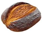 Fake Rustic Boule Bread Loaf 