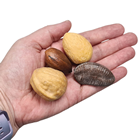 Life-Like Mixed Nuts in Wooden Bowl 