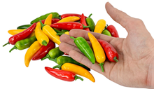 Mixed Chilli Peppers - Pk.30 