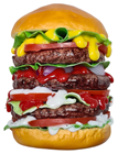 Fake Multi-Layer Jumbo Burger 