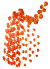 Autumn Leaf Garland 2.4M Pk.12 