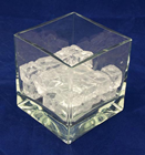 Plastic Ice Cubes - 30mm Pk.12 