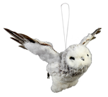 Small Flying Snowy Owl 