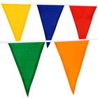 Polyester Multi-Coloured Bunting 
