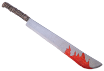 Fake Bloody Jumbo Machete 