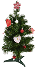 Mini Christmas Tree with Shatterproof Decorations