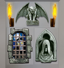 Dungeon and Gargoyle Wall Stickers 