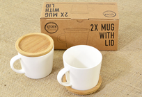 Elegant Porcelain Mug with Multipurpose  