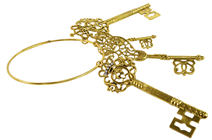 Decorative Antique Keys 