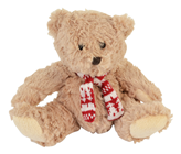 Brown Plush Bear - 19cm 